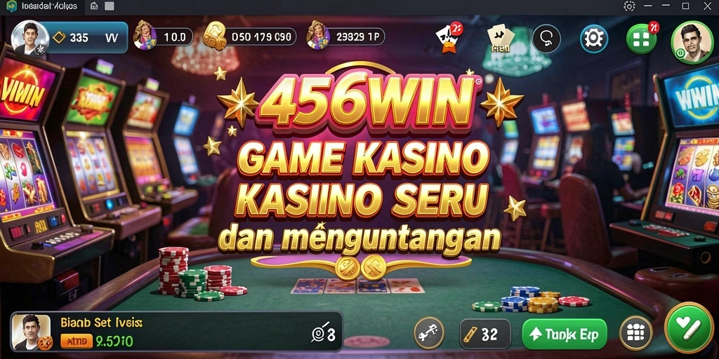 Screenshot gameplay 456WIN menunjukkan keseruan bermain Kasino.