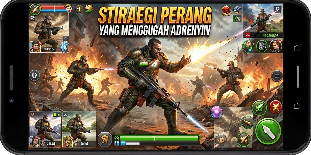 Tampilan gameplay penuh aksi dari 9SL yang menegangkan.