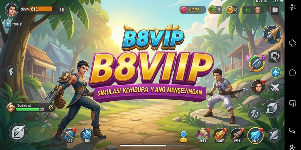 Tampilan gameplay B8VIP yang menarik dan interaktif.
