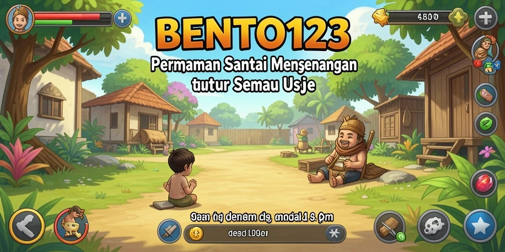 Screenshot gameplay BENTO123 menampilkan aksi seru dan desain menarik.