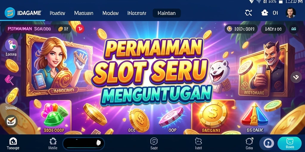 Gameplay menarik IDAGAME dengan berbagai tema slot.