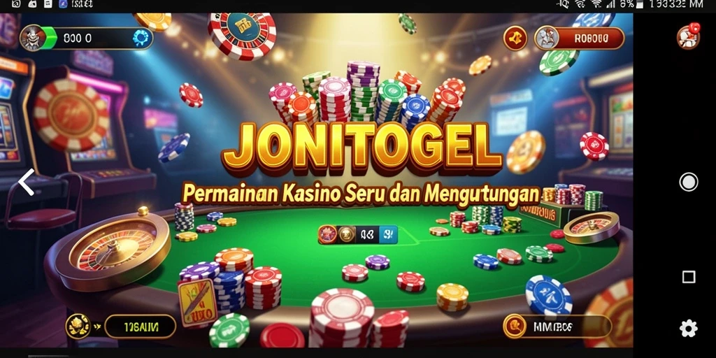 Tampilan gameplay seru dan menarik di JONITOGEL.