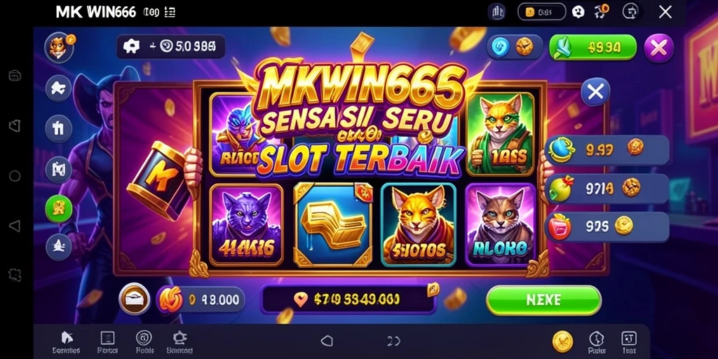 Screenshot gameplay <strong>MKWIN666</strong> dengan grafik yang mengesankan dan fitur menarik.