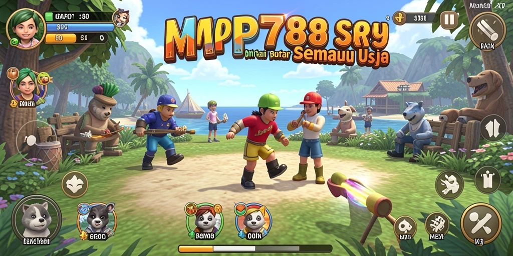 Tampilan gameplay MVP789 yang menarik dan penuh warna.