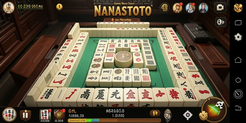 Tampilan gameplay seru dan menantang dari NANASTOTO.