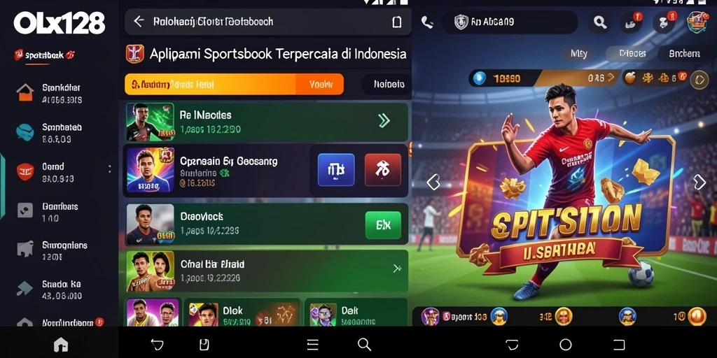 Tampilan gameplay OLX128 dengan taruhan olahraga yang menarik.