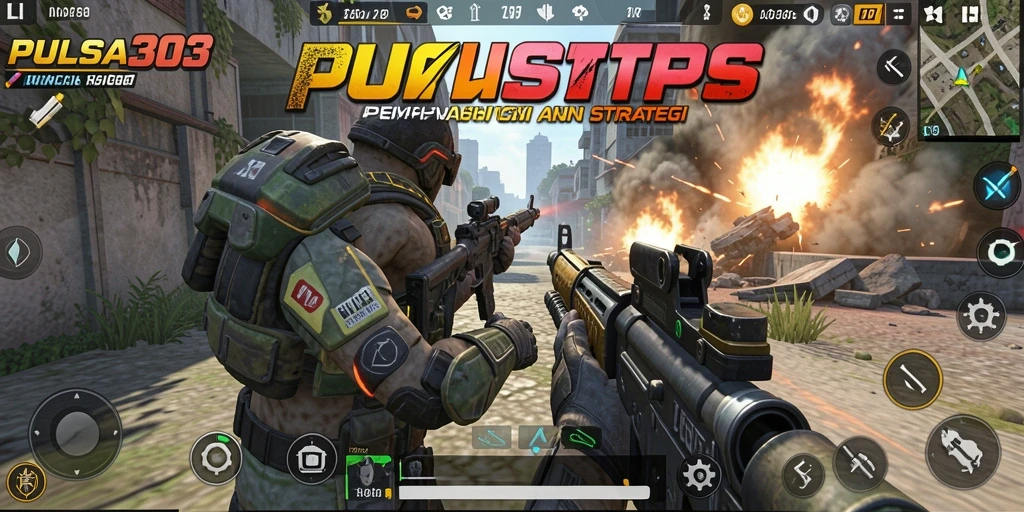 Tampilan gameplay yang mendebarkan dalam TPS PULSA303.