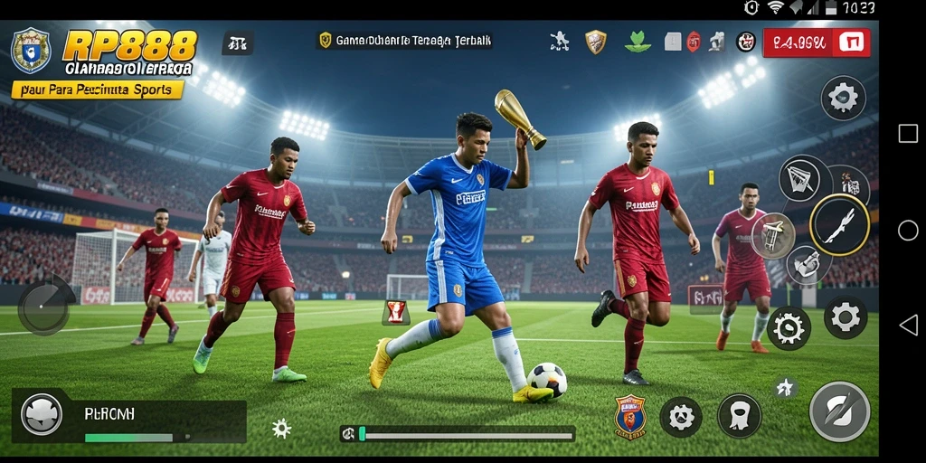 Tampilan menarik dari gameplay RP888 yang menantang pemain dalam olahraga.
